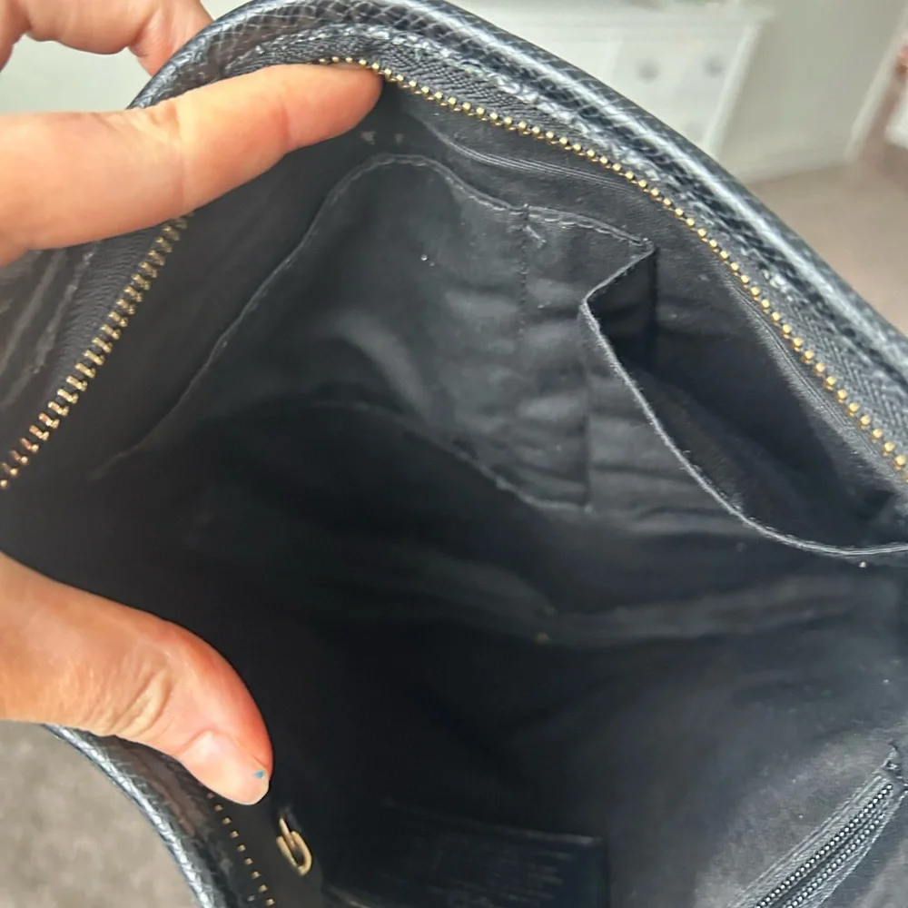 Coach Signature Brown Crossbody Bag